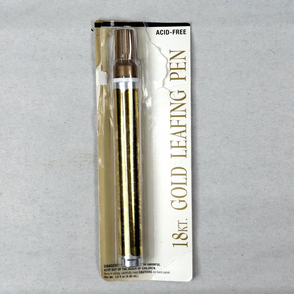 Krylon 9901 Leafing Pen / 18 Karat Gold / New